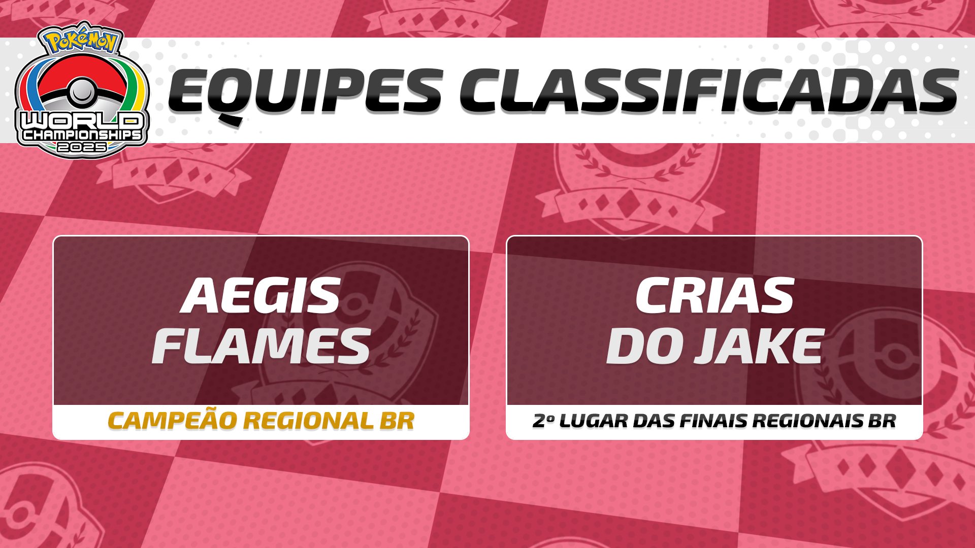 Postagem oficial da Pokémon