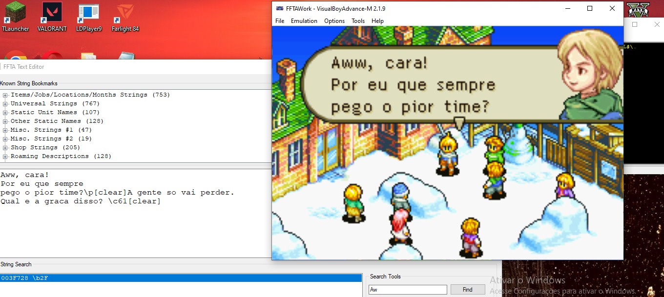 Gosto de traduzir roms